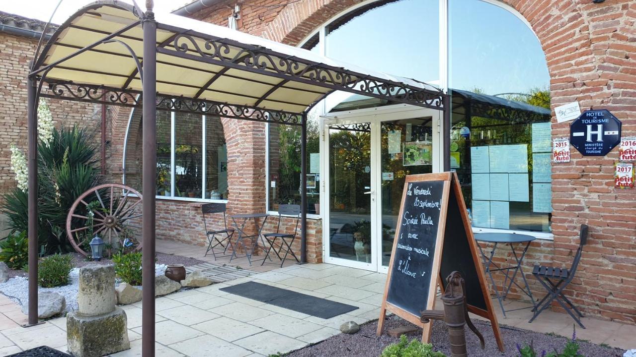 L'Alcove Hotel Restaurant Villematier Exterior foto